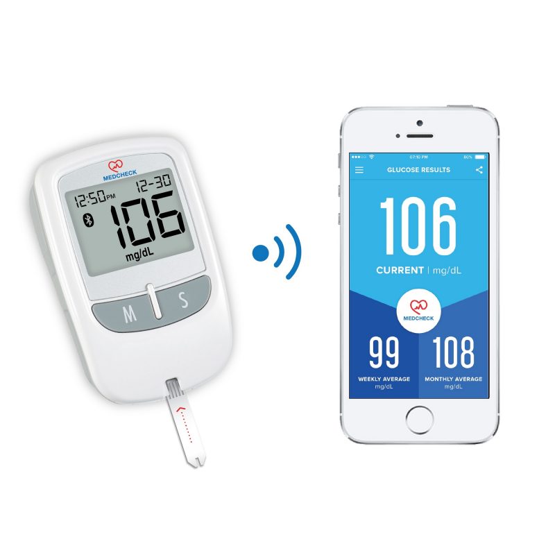 Blood Glucose Monitor with Bluetooth